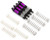 (SO) Treal Hobby Losi® Mini LMT 6061 Aluminum Threaded Shock Set (Purple) (4)