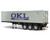 (SO) Tamiya 1/14 3-Axle OKL Semi-Trailer Container Kit