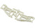 (SO) Team Associated RC10 Wide Front Suspension A-Arms (White) (2)