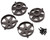 (SO) Team Associated Factory Team® Adjustable Wheel Face Plate (Bronze) (4) (Inner)