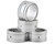 (SO) Team Associated Factory Team® Adjustable 2-Piece Wheels (Silver) (4) (Outer)