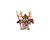 (SO) Bandai SD #343 Sanada Yukimura Gundam Plastic Model Kit