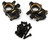 (SO) Treal Hobby Redcat Ascent-18 Brass Front Steering Knuckles/Inner Portal Covers