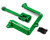 (SO) Treal Hobby 7075 Aluminum Steering Servo Horn Tie Rod Link & Mount Set for