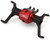 (SO) Treal Hobby Redcat Ascent-18 7075 Aluminum Front Axle Housing (Black)