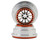 (SO) Treal Hobby Type A Aluminum Beadlock Wheels for Traxxas® UDR® (Silver/Orange)