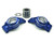 (SO) Treal Hobby 7075 Aluminum Rear Hub Set for Traxxas® X-Maxx® (Blue) (2)
