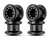 (SO) Treal Hobby 7075 Aluminum Beadlock Wheels for Traxxas® TRX-4MT™ (Black/Black)