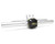 (SO) Treal Hobby Axial SCX10 Pro 7075 Aluminum Rear Axle Housing (Silver)