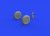 (SO) 1/48 Eduard Ki61Id Wheels for TAM (Mask & Resin)