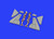 (SO) 1/48 Eduard Tempest Mk V Undercarriage Legs for EDU (Bronze & Resin)