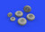 (SO) 1/72 Eduard Shackleton MR3 Wheels for RMG (Mask & Resin)