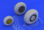 (SO) 1/32 Eduard B-25H/J Wheels for HKM (Resin)