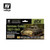 (SO) Vallejo Paint 17ml Bottle German Vehicle Camo 1927-1941 Model Air Paint Set (8 Colors)