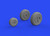 (SO) 1/48 Eduard Vampire F3 Wheels for AIR (Mask & Resin)