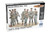 (SO) 1/35 Master Box Let's Stop Them Here! German Military Men 1945 Plastic Model Kit