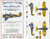 (SO) 1/72 Starfighter Decals - P26A in Gold USAAC Part 4