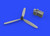 (SO) 1/32 Eduard F-4U1 Propeller for Tamiya (Resin)