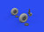(SO) 1/48 Eduard Mosquito Wheels for TAM (Mask & Resin)