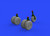 (SO) 1/48 Eduard He219 Wheels for TAM (Resin)