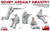 (SO) 1/35 Miniart WWII Soviet Assault Infantry in Winter Camouflage Cloaks (5) w/Guns