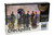 (SO) 1/35 Master Box Checkpoint German Soldiers & Civilians w/Sentry Box Plastic Model Kit