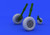 (SO) 1/32 Eduard Brassin Bf 109G-10 wheels for Revell