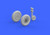 (SO) 1/48 Eduard Bf109F Wheels for EDU (Resin)
