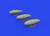 (SO) 1/48 Eduard Bf 109K external fuel tanks Brassin