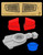 (SO) 1/537 Green Strawberry Constitution class (refit) - Impulse engine Upgrade Set