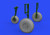(SO) 1/32 Eduard A-26 Invader Wheels for HBB (Resin)