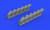 (SO) 1/32 Eduard Spitfire Mk IX Exhaust Stake Fishtail for RMG (Resin)