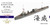 (SO) 1/700 Five Star Models WWII IJN (Manchukuo) Destroyer Kashi (Haiwei) Resin Model Kit