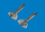 (SO) 1/32 Eduard Bf 109G undercarriage legs PRINT Brassin for REVELL