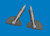 (SO) 1/48 Eduard Brassin Spitfire Mk.I/II/Va/Vb undercarriage legs PRINT For Eduard Brassin