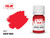 (SO) ICM Acrylic Paint - Deep Red 12ml Bottle