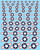 (SO) 1/48 Fundekals STARS & BARS STANDARD WWII