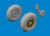 (SO) 1/72 Eduard Spitfire Mk.V wheels Brassin for TAMIYA kit