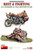 (SO) 1/35 Miniart Rest & Fighting US Soldiers w/ WLA Motorcycles Plastic Model Kit