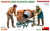 (SO) 1/35 Miniart WORKERS WITH CONCRETE MIXER Plastic Model Kit