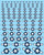 (SO) 1/72 Fundekals STARS & BARS STANDARD WWII