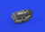 (SO) 1/48 Eduard P-38J left engine PRINT Brassin