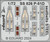 (SO) 1/72 Eduard P-51D seatbelts STEEL for EDUARD