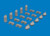(SO) 1/72 Eduard MG 15 magazines & case catchers PRINT Brassin for