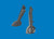 (SO) 1/48 Eduard Bf 109G undercarriage legs PRINT Brassin for EDUARD
