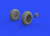 (SO) 1/48 Eduard P-51D Wheels w/Oval Tread for EDU (Resin)