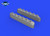 (SO) 1/48 Eduard P-51B/C exhaust stacks w/fairing 1/48