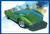 (SO) 1/25 AMT 1972 Chevy Corvette Roadster Plastic Model Kit
