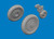 (SO) 1/72 Eduard Bf 109G-6 wheels Brassin for TAMIYA kit