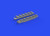 (SO) 1/72 Eduard P-51B/C exhausts stacks PRINT for ARMA HOBBY
